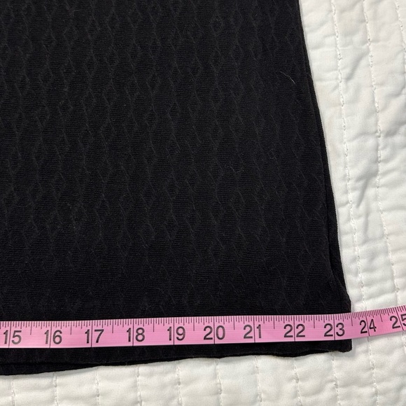 Maeve by Anthropologie Black Cocktail Sheath Dress with Puff Sleeves - Picture 6 of 14